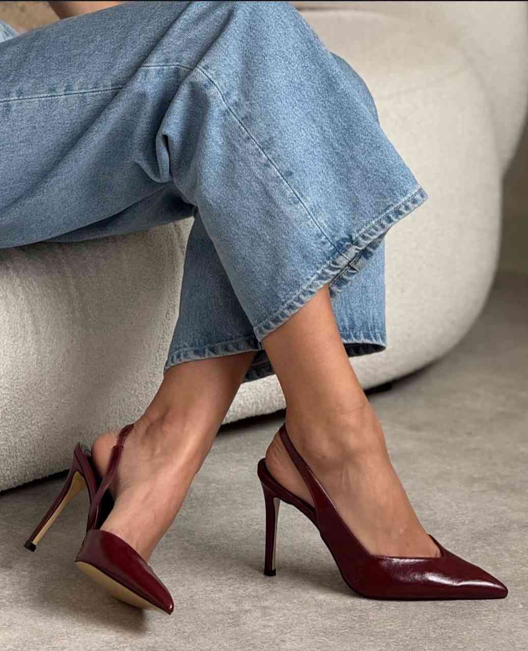 کفش مجلسی پاشنه دار مدل sha’an