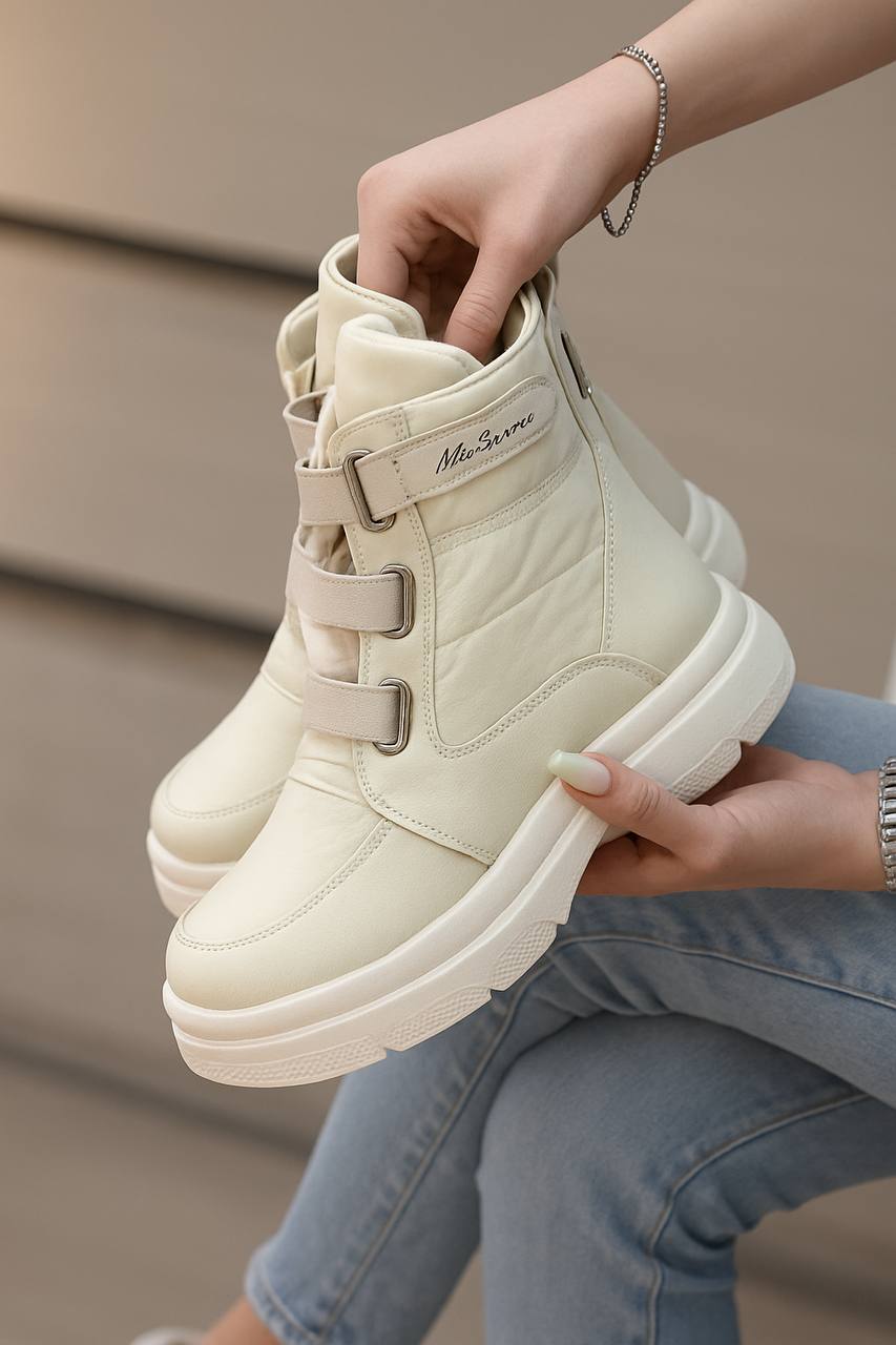 بوت کاپشنی چسبی درجه ۱