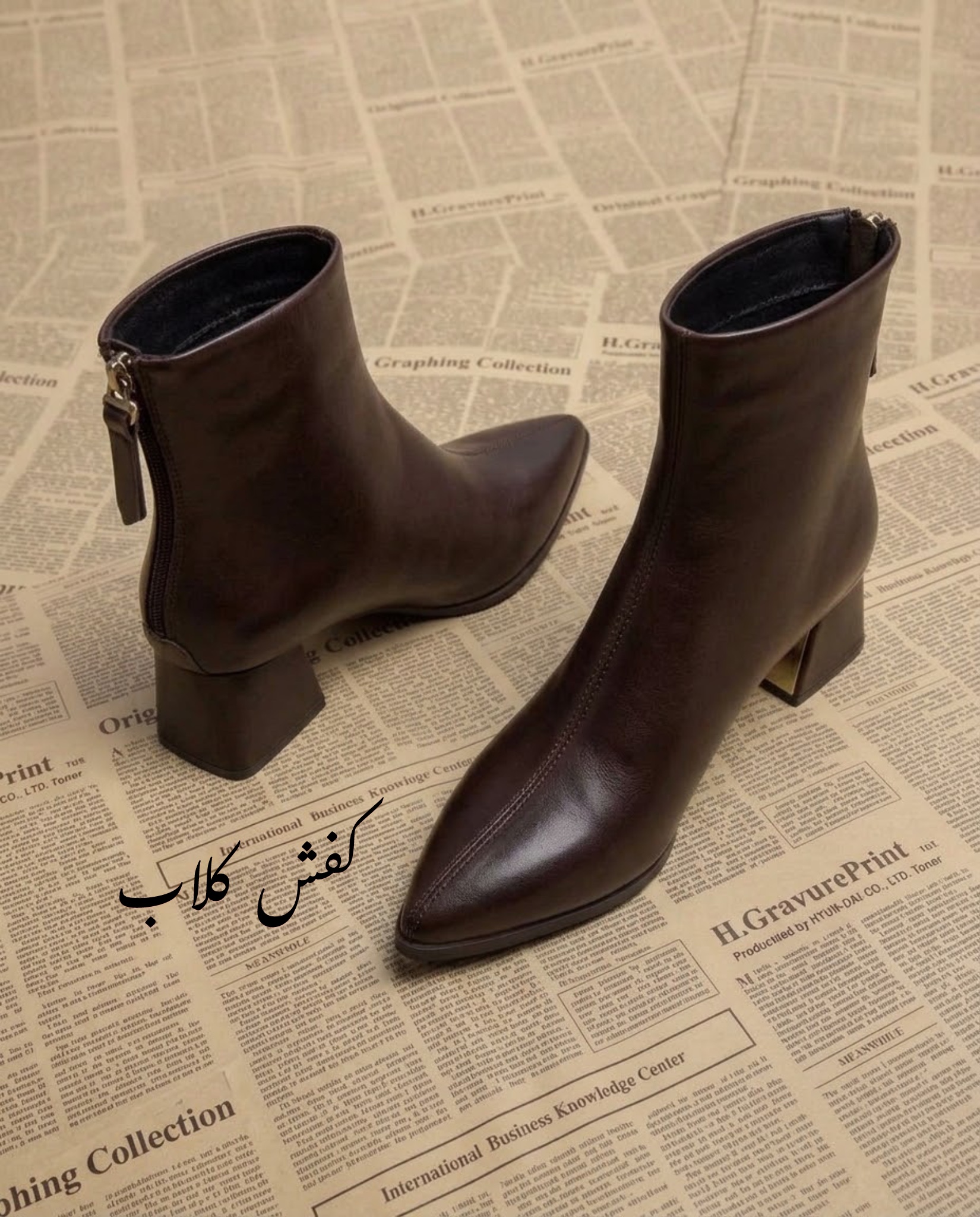 بوت پاشنه دار كد 0112